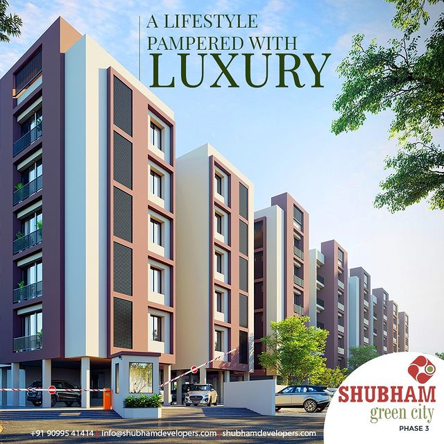 Affordable lifestyle pampered with luxury of various conveniences. Bringing faith to dream bigger while nurturing lifestyle aspirations, Green City brings faith to dream bigger.

#ShubhamDevelopers #shubhamgreencity #Vapi #Happyliving #Healthyliving #Familytime #Happiness #Dreamhome #home #House #Luxury #Realestate #Property #Interior #Gujarat #India