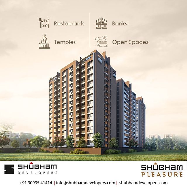 You can live a lifestyle connected to all you need for your daily activities or weekend fun with Shubham Pleasure.

#ShubhamDevelopers #ShubhamPleasure #Pleasure #Amenities #Happyliving #Healthyliving #Familytime #ComingSoon #Happiness #Dreamhome #House #Luxury #Realestate #Property #Interior #Gujarat #India