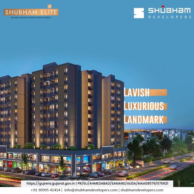 Come and get a peek at your future home at SHUBHAM ELITE where we offer you a beautiful way of life with the lavishness of luxurious life with an incredible landmark.

#Shubhamelite #shubhamDevelopers #RERAApproved #Sanand #Business #Location #Desirablebusinessaddress #Office #Showroom #Officespace #Retail #Realestate #Property #Gujarat