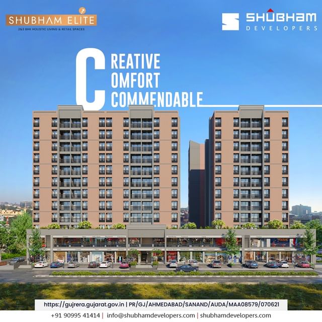 At SHUBHAM ELITE, explore a creative design perspective with a creative house idea. Where you can feel peace of mind, so come and relish your superior status. Buy a residence soon to enjoy an extraordinary lifestyle.

#ShubhamElite #ShubhamDevelopers #RERAApproved #Sanand #Business #Location #Desirablebusinessaddress #Office #Showroom #Officespace #Retail #Realestate #Property #Gujarat