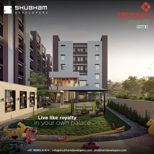 Embrace the beauty of nature and elevate your living space with timeless elegance. Live and enjoy your life in your own paradise. 

#ShubhamDevelopers #Plesure #Happyliving #Healthyliving #House #Familytime #ComingSoon #Happiness #Dreamhome #Luxury #Interior #Realestate #Property #Gujarat #India