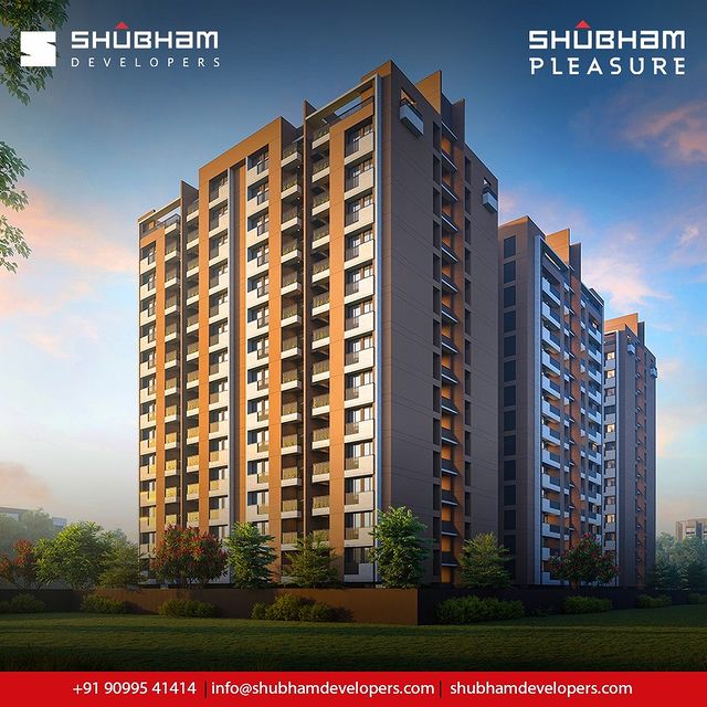 With us, find the ideal gateway to break free from the daily chaos. Our enchanting locations spectacular vistas, and opulent facilities guarantee a wonderful lifestyle experience.

#ShubhamDevelopers #ShubhamPleasure #LifestyleOfPleasure #Pleasure #Amenities #Happyliving #Familytime #ComingSoon #Happiness #Luxury #Realestate #Property #Gujarat #India