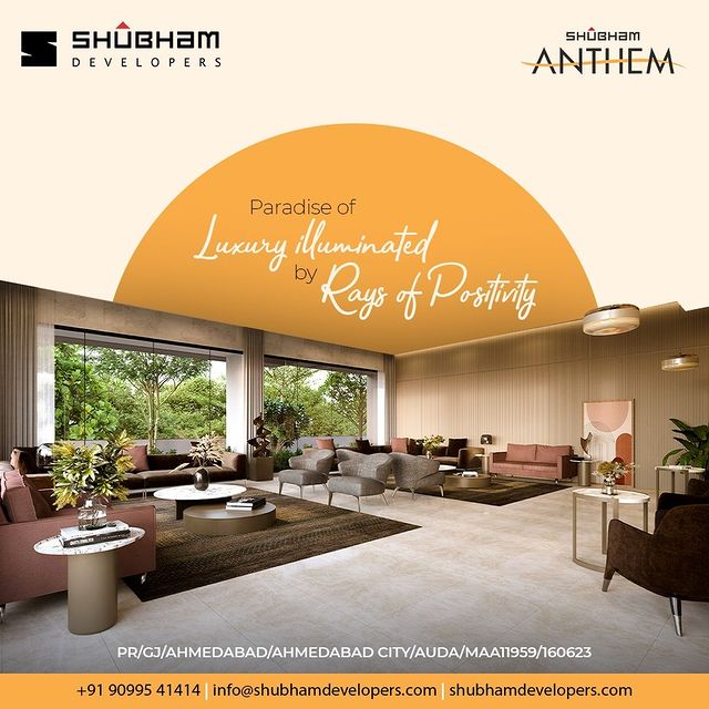 Welcome to the paradise of luxury, where every day brings a new sunrise and a burst of positive rays. Get ready to be amazed by the breathtaking beauty that surrounds you and let the positive energy fill your soul.

#LuxuryParadise #RaysofPositivity #SunriseBeauty #ShubhamGreencity #ShubhamDevelopers #Vapi #Happyliving #Healthyliving