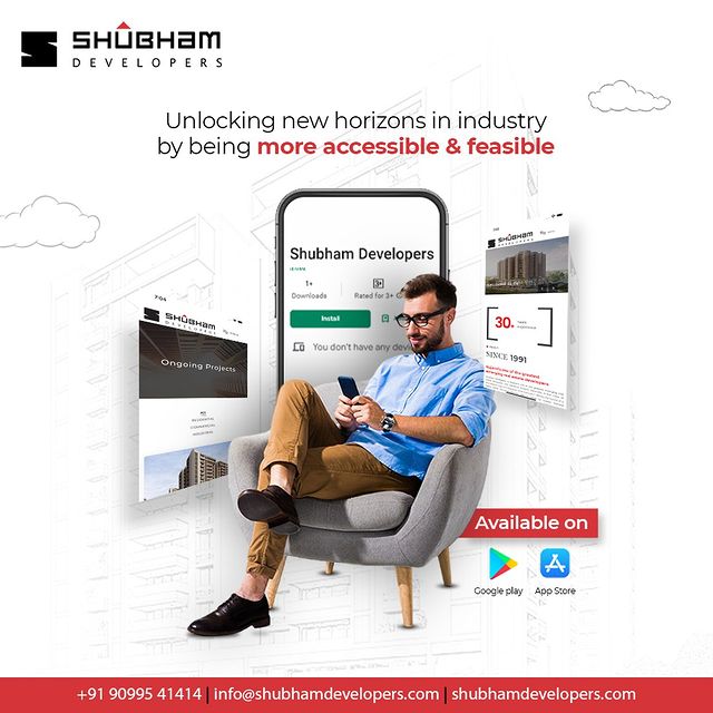 Hey there, you! 

Ready to revolutionize the industry and embrace accessibility and feasibility? 

Shubham Developer's application is now available on Google Play Store and App Store.

Join the movement, unlock new horizons!

#ShubhamDevelopers #Shubham #ShubhamGroup #Application #NewLaunch #ApllicationLaunch #MobileApp #Available #PlayStore #AppStore