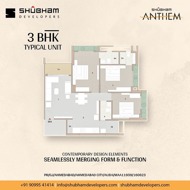 Shubham Anthem's 3 BHK floor plan is the epitome of contemporary living, where form and function unite seamlessly to create a space that is not only visually stunning but also highly practical. 

#3bhk #3BHKHomes #FloorPlan #form #FormAndFunction #realestate #DreamHome #apartments #amenitiesatAnthem #ShubhamAnthem #Shela #Ahmedabad #Gujarat